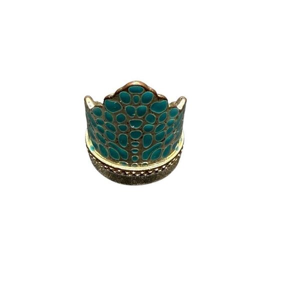 Kendra Scott turquoise and gold ring - size 6 - Picture 6 of 6